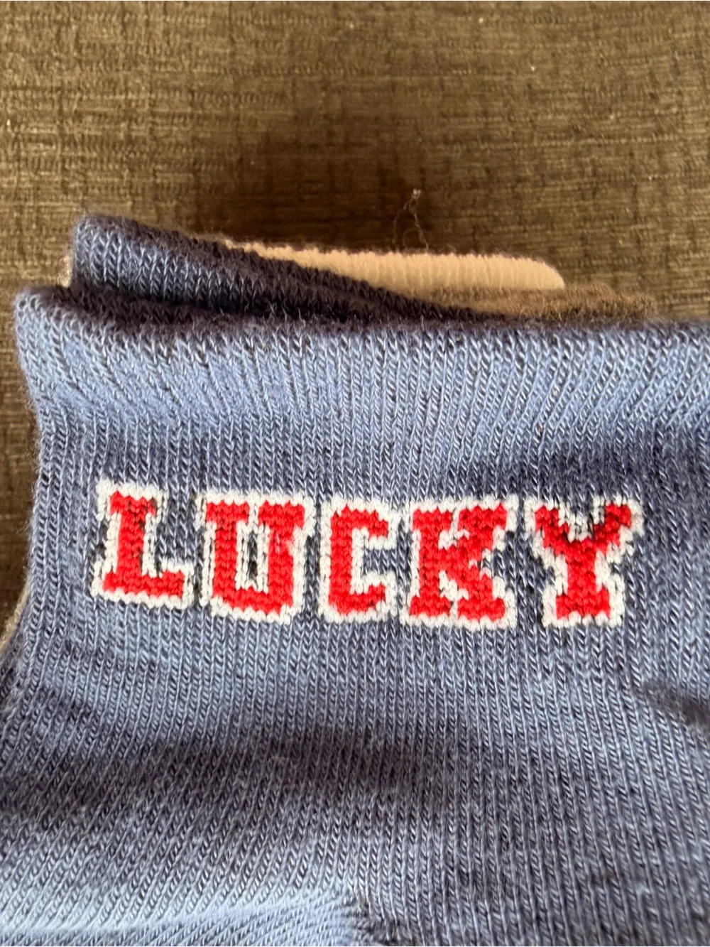 LUCKY Brand 6 Pack Quarter Socks Shoe Size 6-12 Blue Grey White NWT Casual